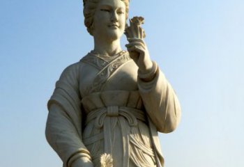 广西美女雕塑是由中领雕塑定制的古典美女雕像，…