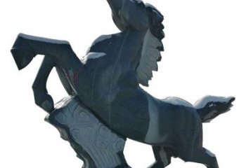广西中领雕塑的高精度石质马雕塑，是由于其精美…