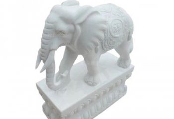 广西汉白玉观音雕塑，尊贵无比