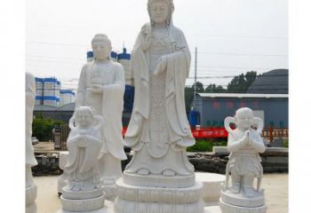 广西手工精美的观音塑像