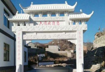 广西牌坊雕塑：为景观增添独特灵气