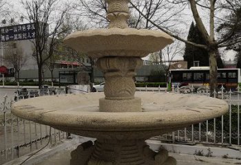 广西风水精灵，莲花开道——铸铁风水球雕塑