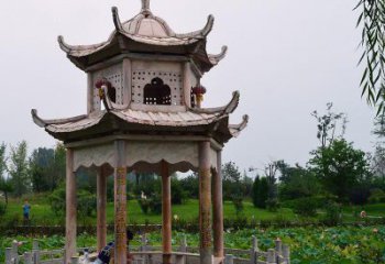 广西装点你的空间，让石雕凉亭景观雕塑点缀你的美