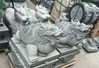 广西精美的乌龟石雕精品