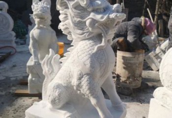 广西正宗古典麒麟神兽招财动物雕塑