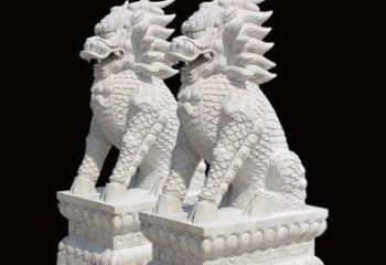 广西中领雕塑推出麒麟雕塑一对