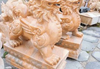 广西中领雕塑，打造经典招财麒麟