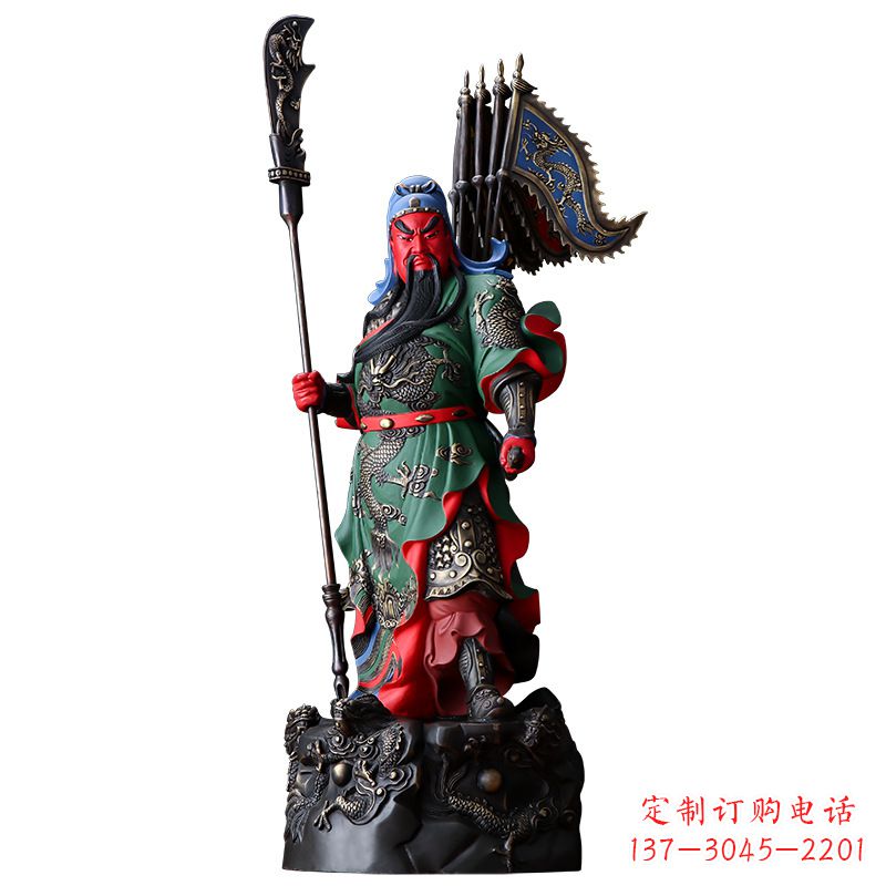 广西武财神关二爷雕塑