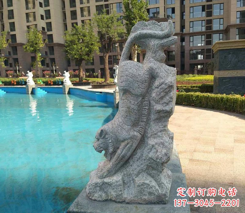 广西下山老虎石雕