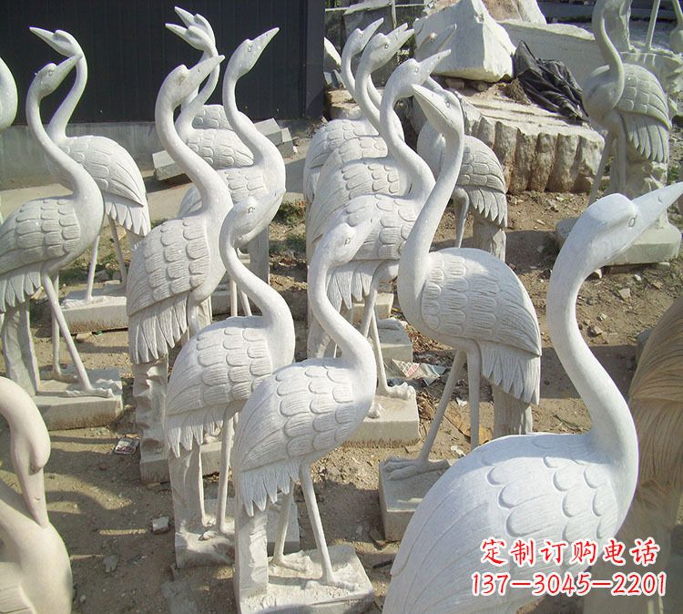 广西仙鹤石雕石雕