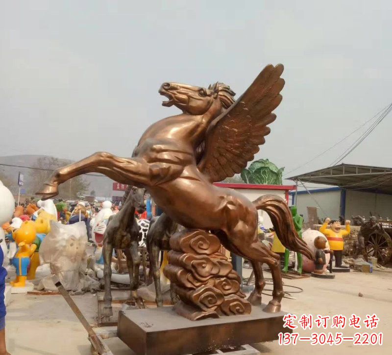 广西祥云飞马铜雕