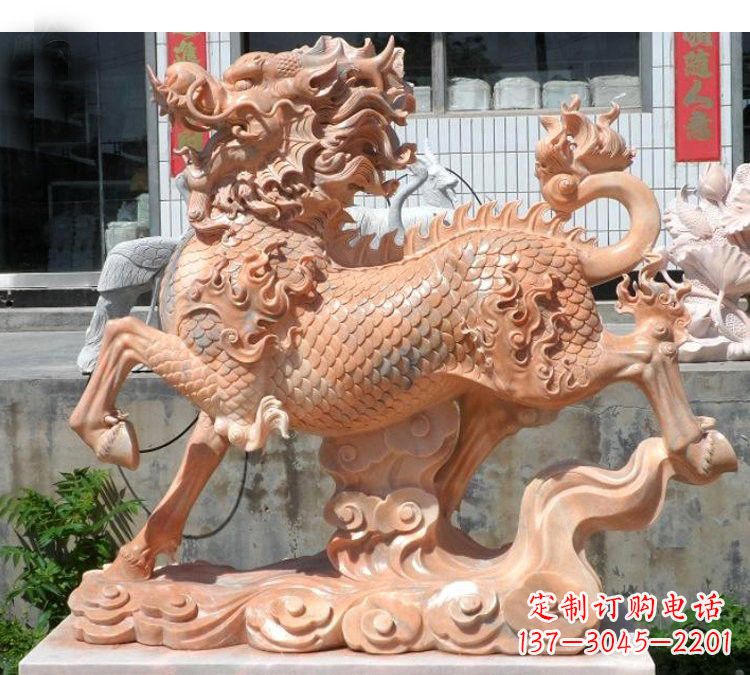 广西祥云麒麟石雕