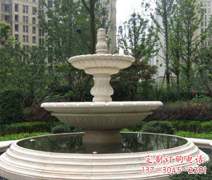 广西小区景观欧式喷泉石雕 (2)