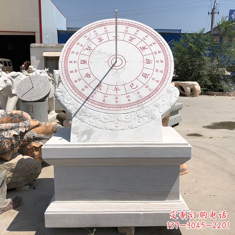 广西校园景观日晷雕塑
