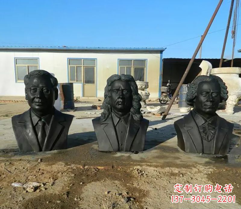 广西校园名人铜雕