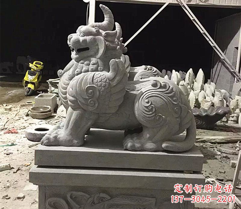 广西獬豸法院门口石雕