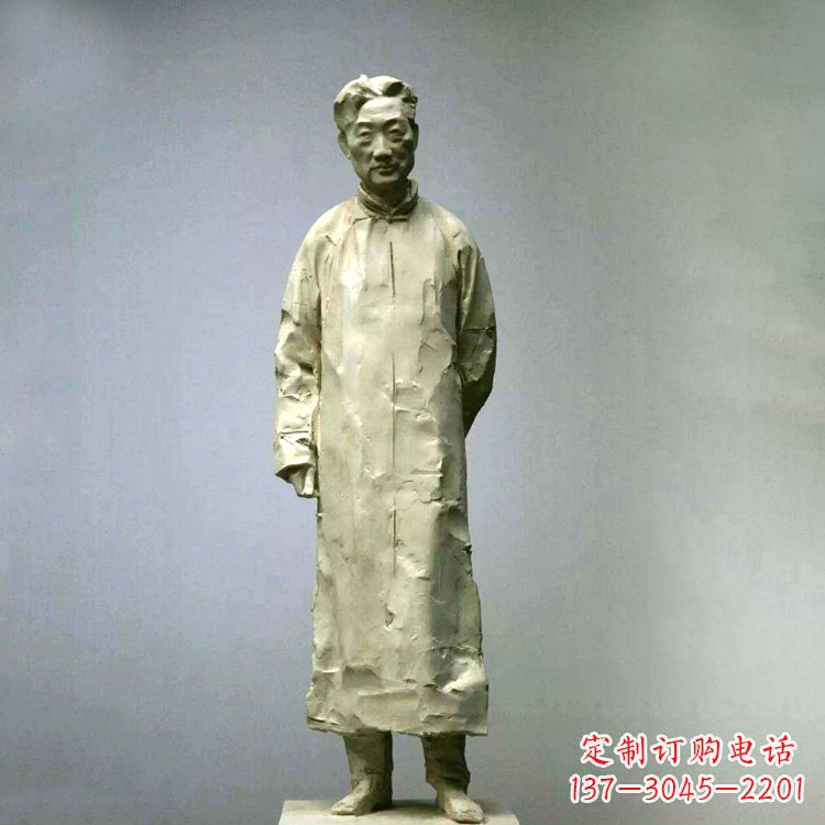 广西徐悲鸿雕塑像石雕历史名人雕像