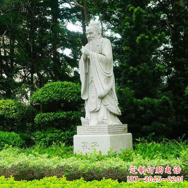 广西学校名人铜像雕塑 孔子铜像雕塑
