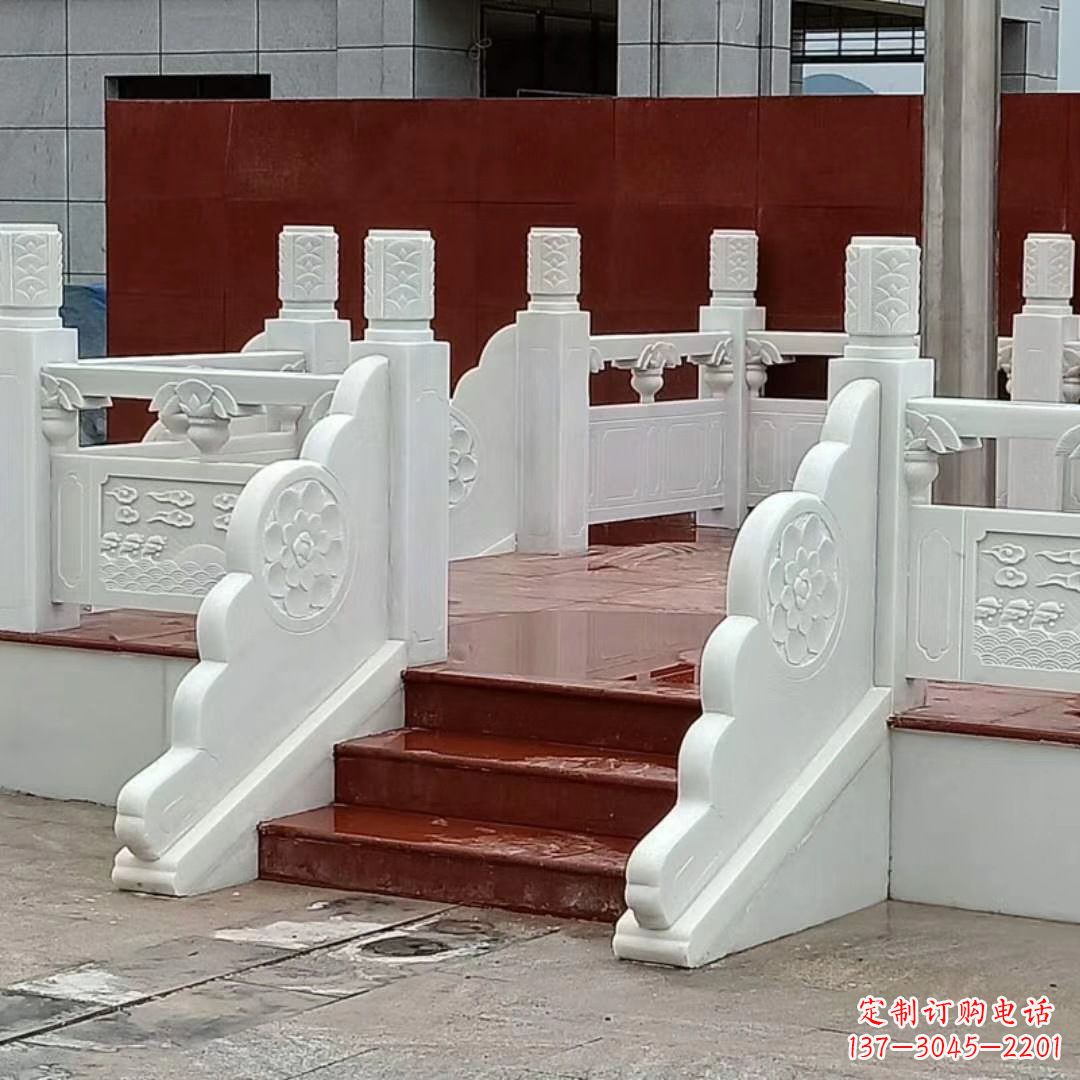 广西学校校园国旗台石雕