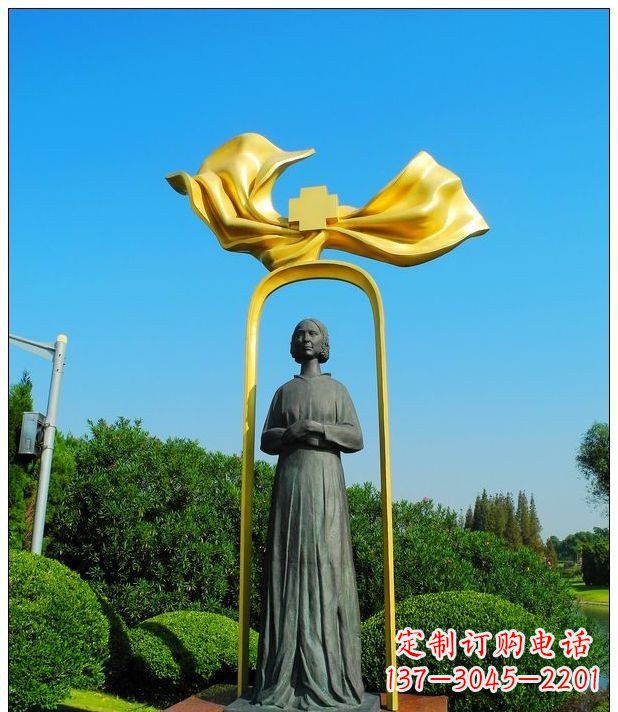 广西医院南丁格尔名人铜雕