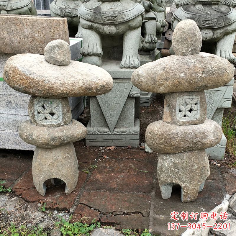 广西异形现代石灯笼