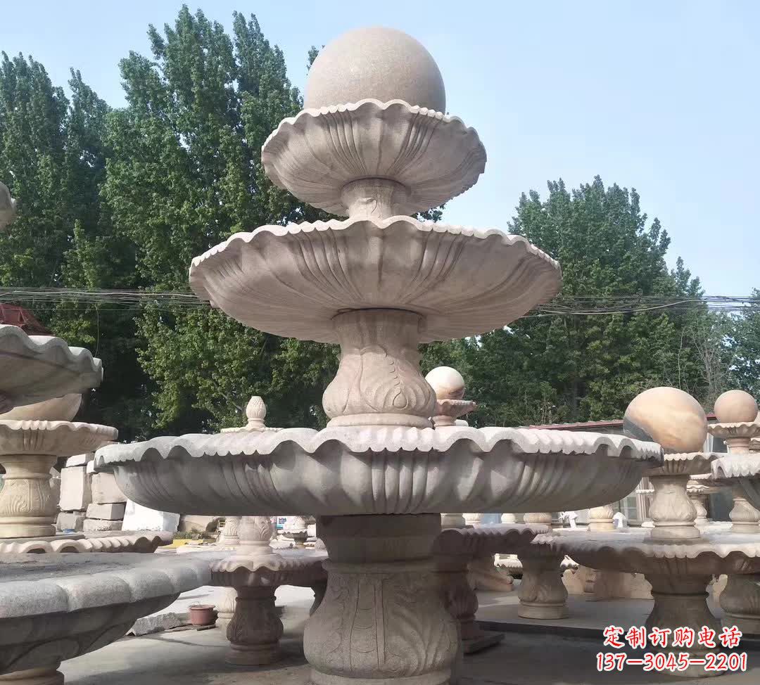 广西音乐风水球石雕