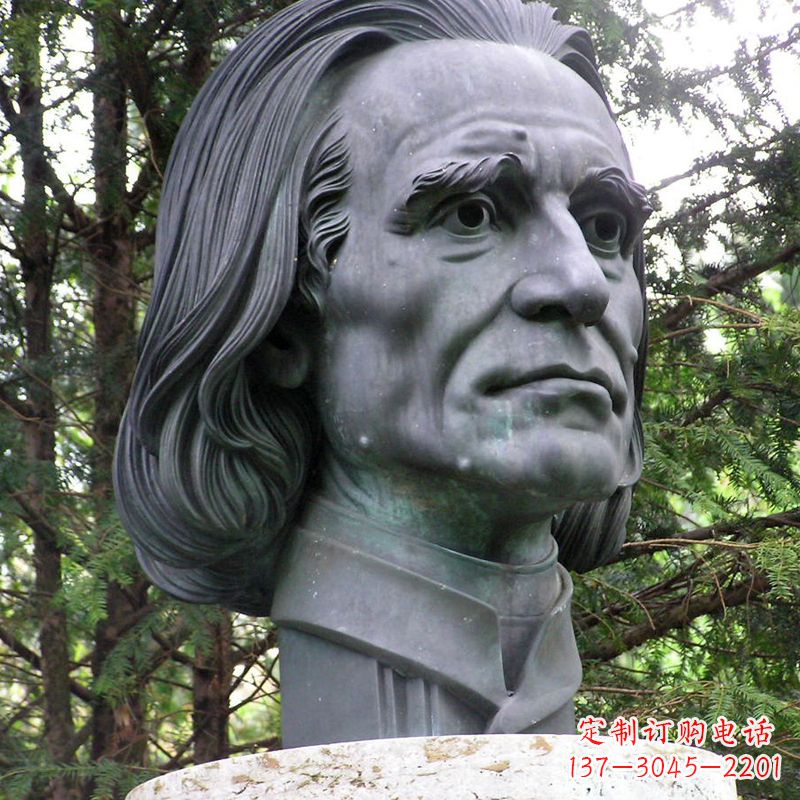 广西英国著名外科医生利斯特铜雕头像雕塑