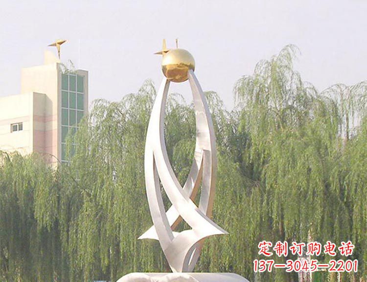 广西园林不锈钢创意书籍雕塑