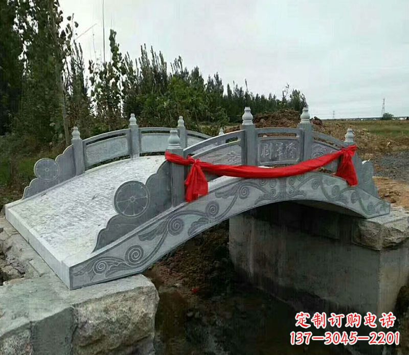 广西园林仿古石拱桥景观雕塑