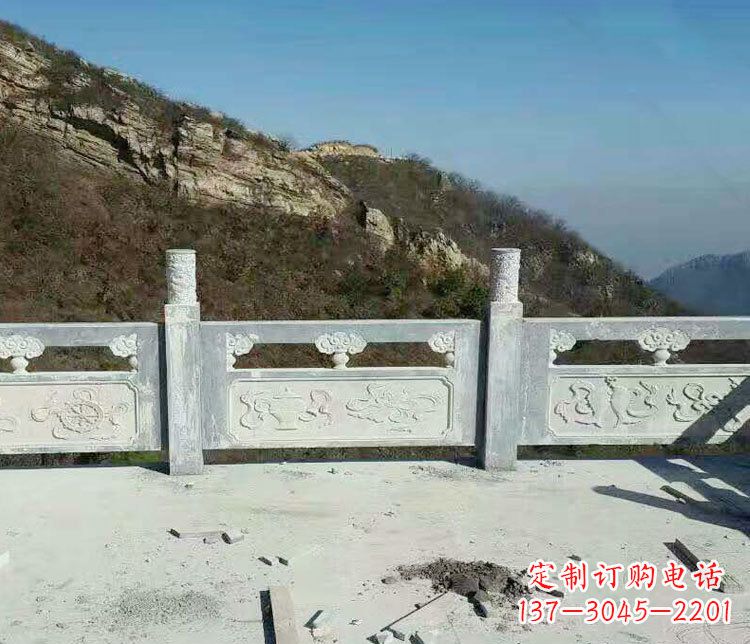 广西园林仿古石栏板景观石雕_2 (3)