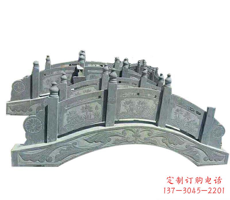 广西园林仿古石栏板景观石雕_2