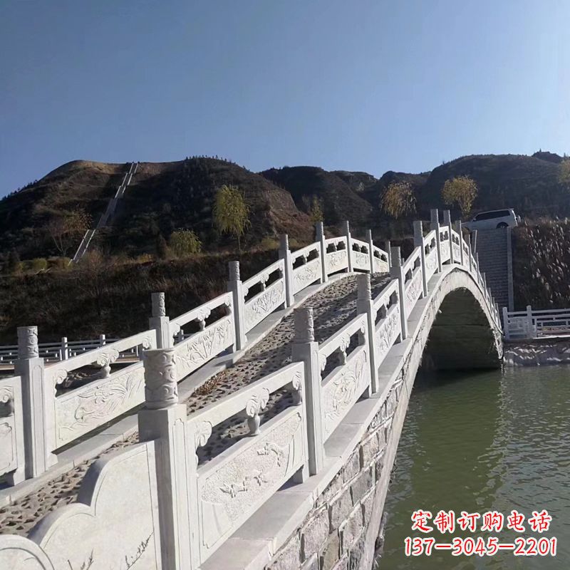 广西园林景点石雕桥栏板