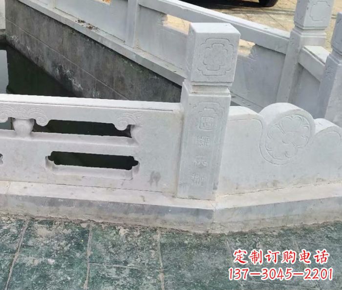 广西园林景观大理石栏板雕塑 (7)