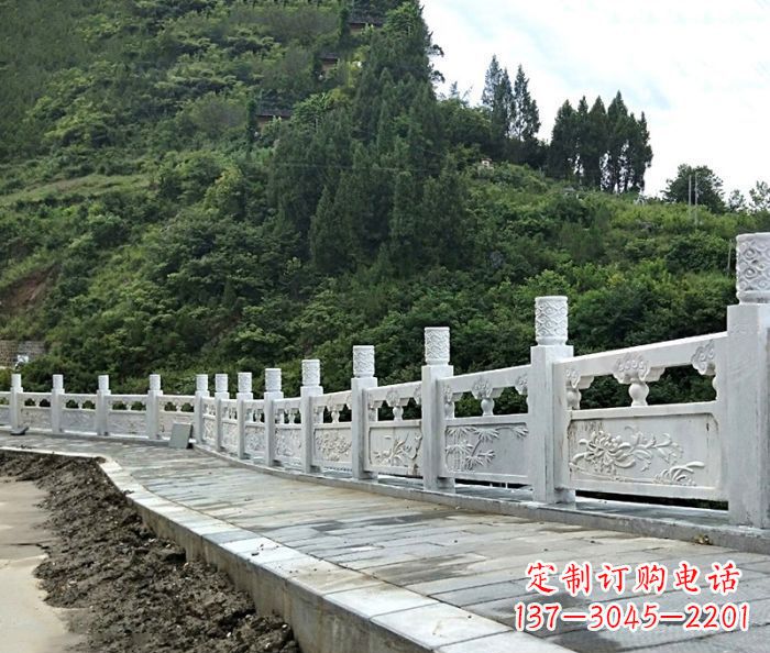 广西园林景观大理石栏板石雕_2