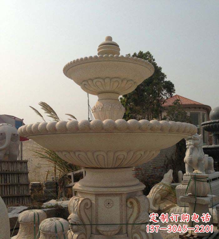广西园林景观大型喷泉石雕