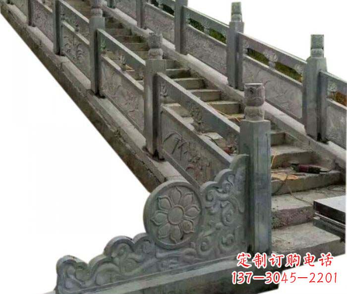 广西园林景观仿古石雕栏板 (4)