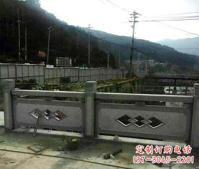 广西园林景观仿古石浮雕栏板 (2)