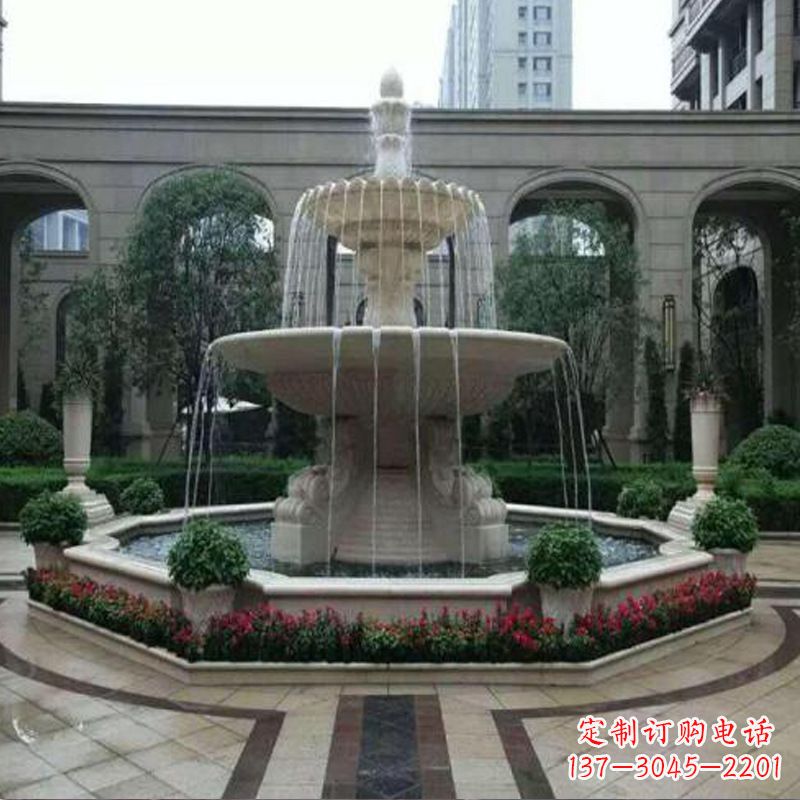 广西园林石雕喷泉雕塑