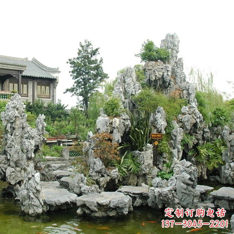 广西园林庭院奇石假山
