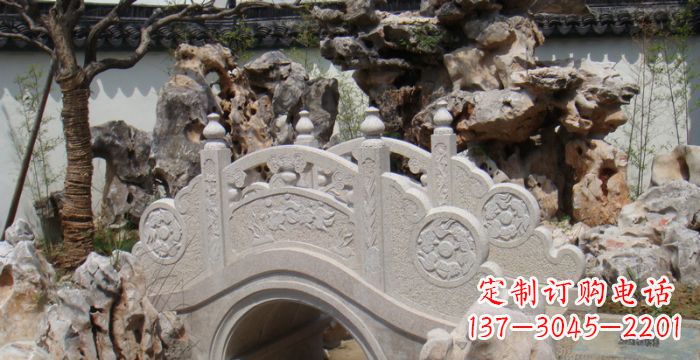 广西园林小型石拱桥