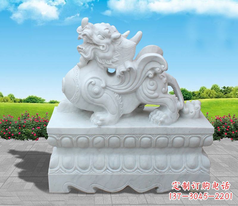 广西招财貔貅石雕
