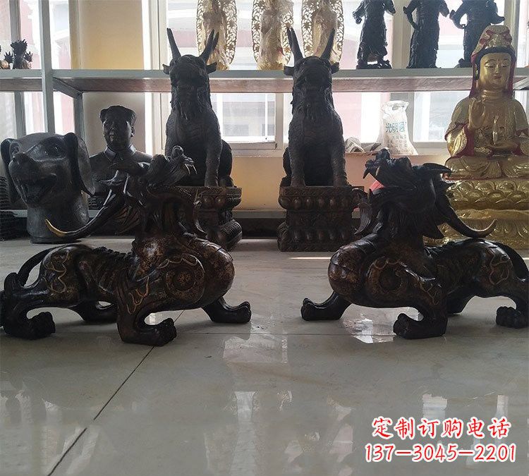 广西招财辟邪貔貅铜雕