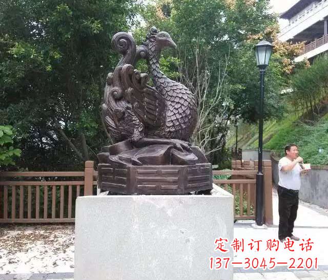 广西朱雀神兽雕塑