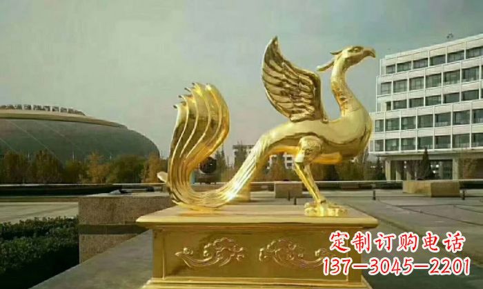广西朱雀铜雕