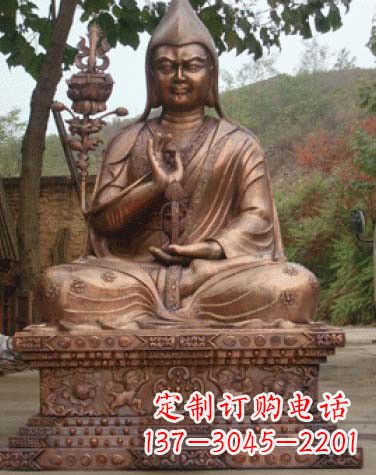 广西紫铜佛像雕塑