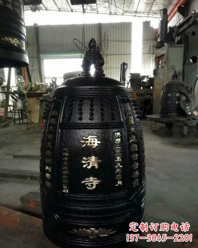 广西宗教庙宇铸铜钟