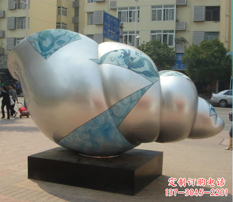 广西海螺雕塑不锈钢