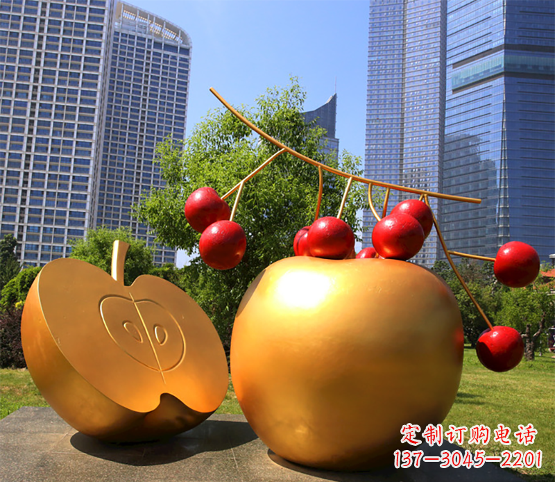 广西户外水果雕塑